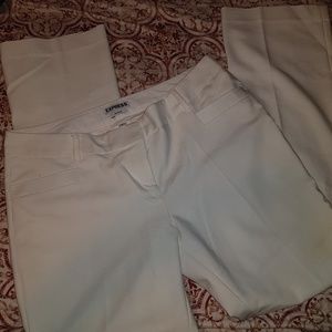 Express Columnist White Pants